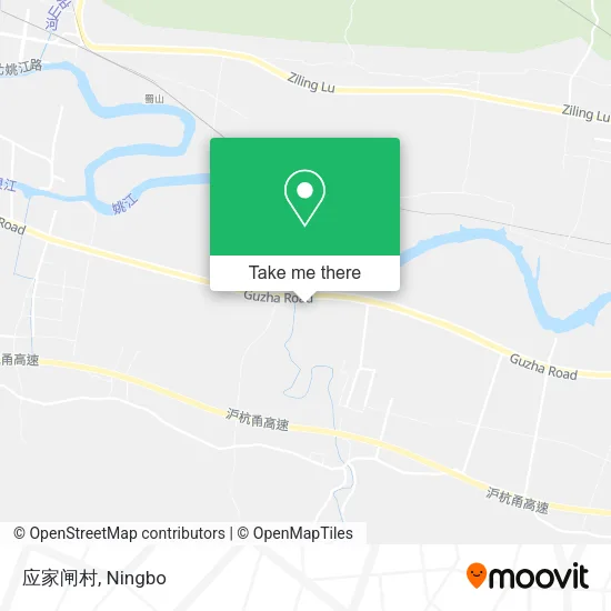 应家闸村 map