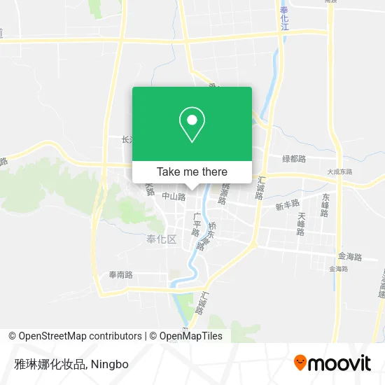 雅琳娜化妆品 map