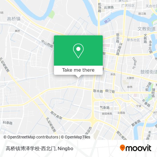 高桥镇博泽学校-西北门 map