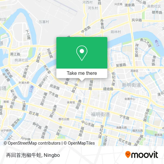 再回首泡椒牛蛙 map