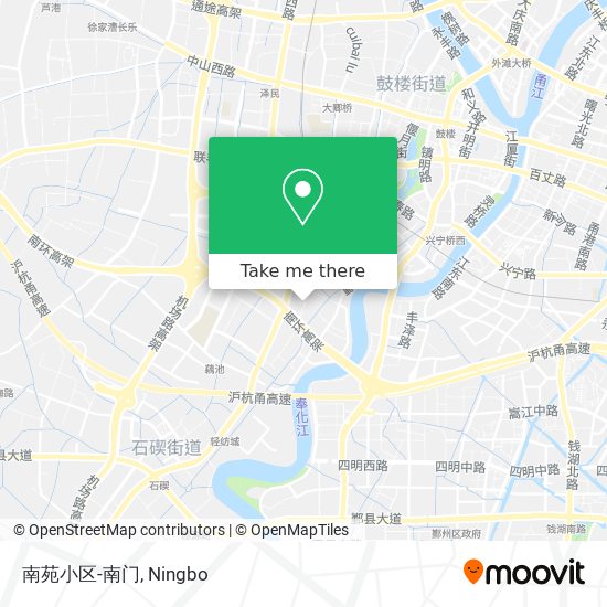 南苑小区-南门 map
