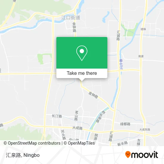 汇泉路 map