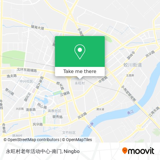 永旺村老年活动中心-南门 map