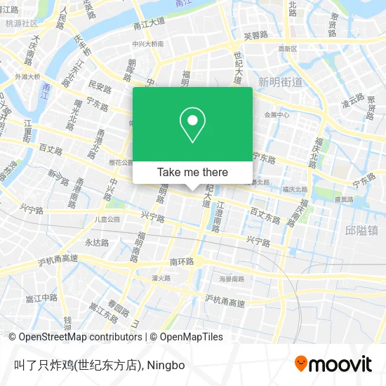 叫了只炸鸡(世纪东方店) map