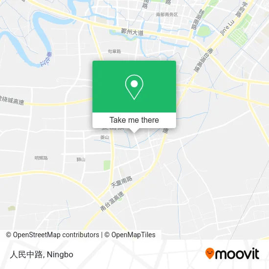 人民中路 map