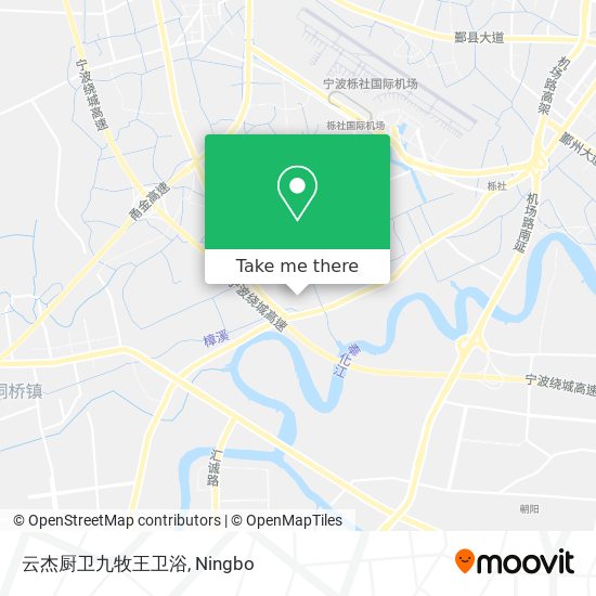 云杰厨卫九牧王卫浴 map