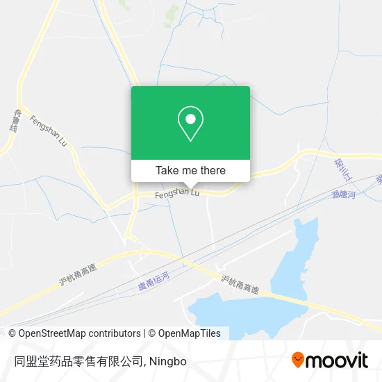 同盟堂药品零售有限公司 map