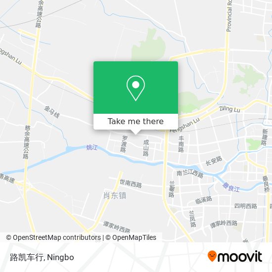 路凯车行 map