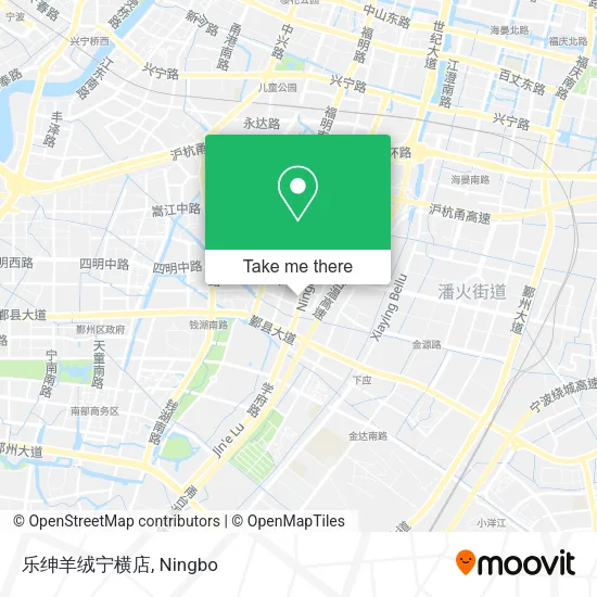 乐绅羊绒宁横店 map