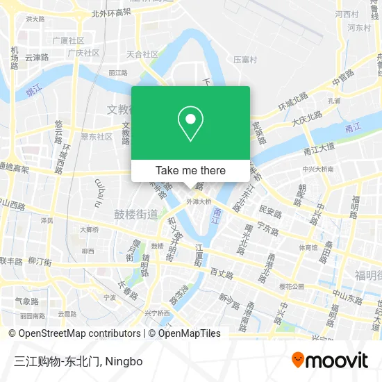 三江购物-东北门 map