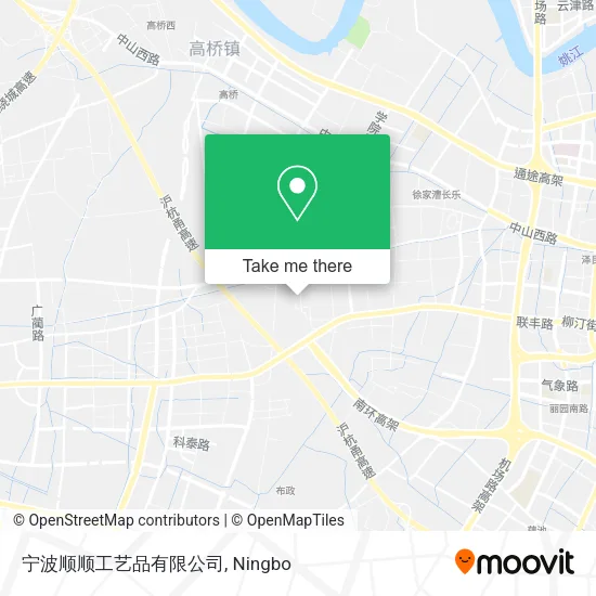 宁波顺顺工艺品有限公司 map