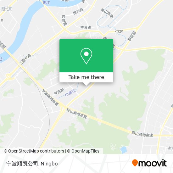 宁波顺凯公司 map