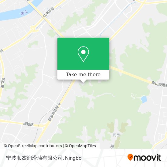 宁波顺杰润滑油有限公司 map