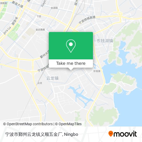 宁波市鄞州云龙镇义顺五金厂 map