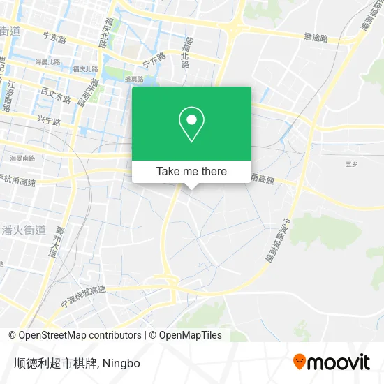 顺德利超市棋牌 map