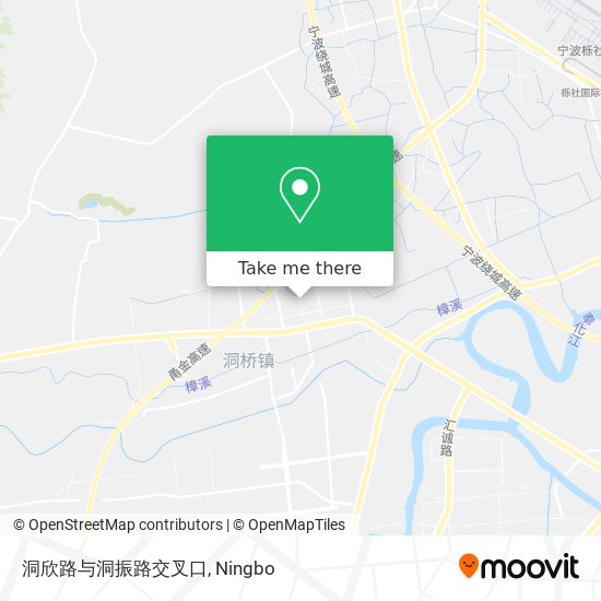 洞欣路与洞振路交叉口 map