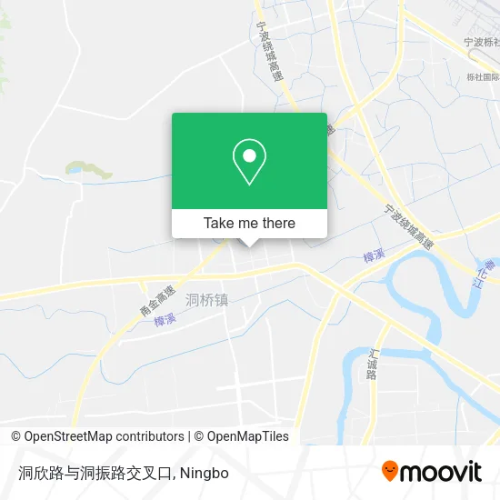 洞欣路与洞振路交叉口 map