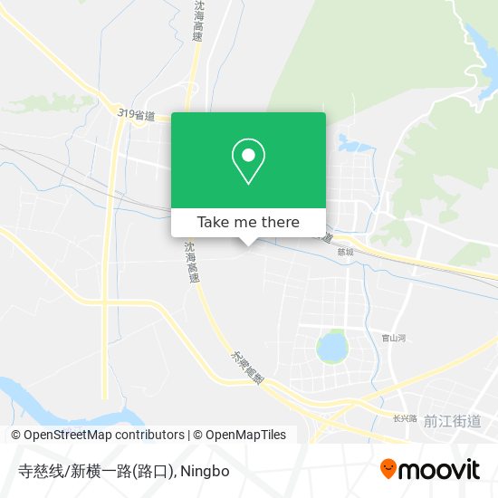 寺慈线/新横一路(路口) map