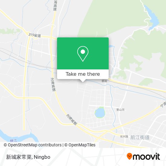 新城家常菜 map
