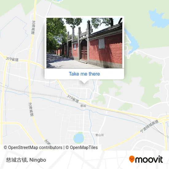 慈城古镇 map