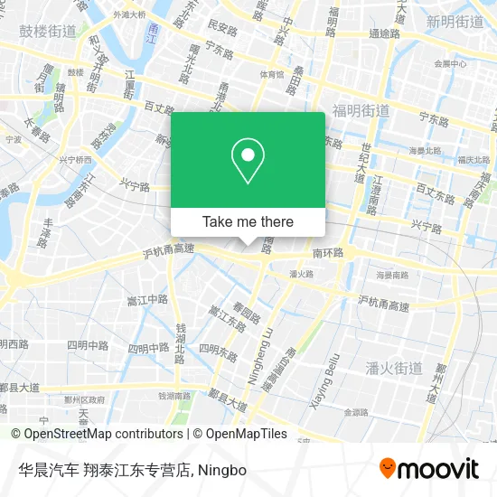 华晨汽车  翔泰江东专营店 map