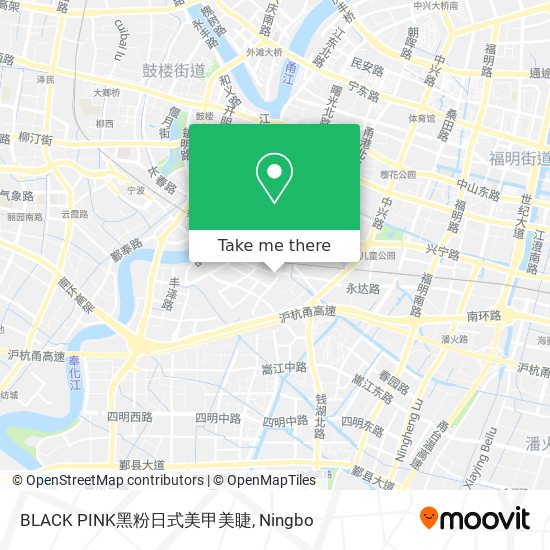 BLACK  PINK黑粉日式美甲美睫 map
