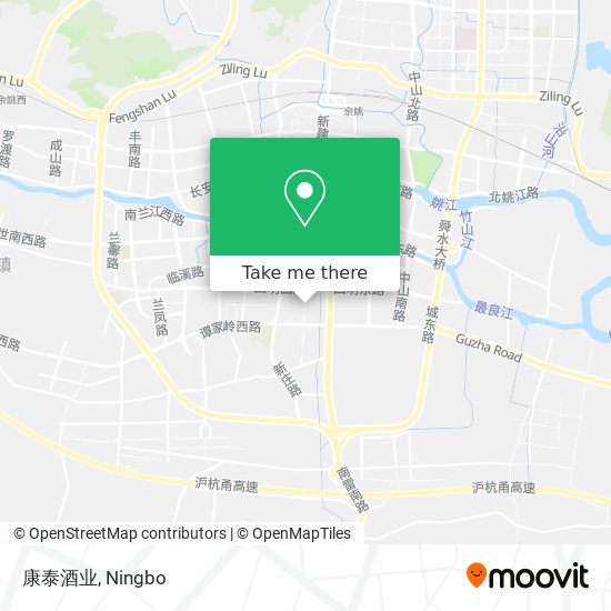 康泰酒业 map
