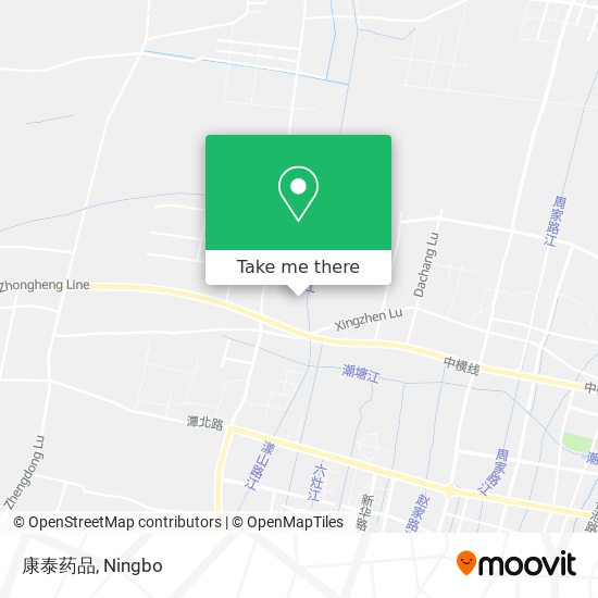 康泰药品 map