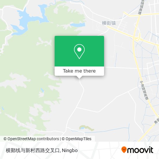 横鄞线与新村西路交叉口 map