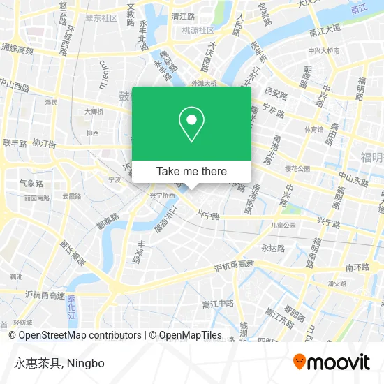 永惠茶具 map
