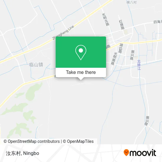 汝东村 map