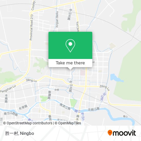 胜一村 map
