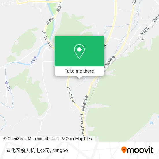 奉化区前人机电公司 map