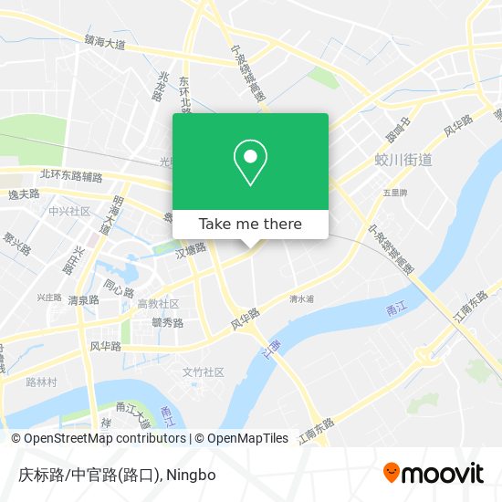 庆标路/中官路(路口) map