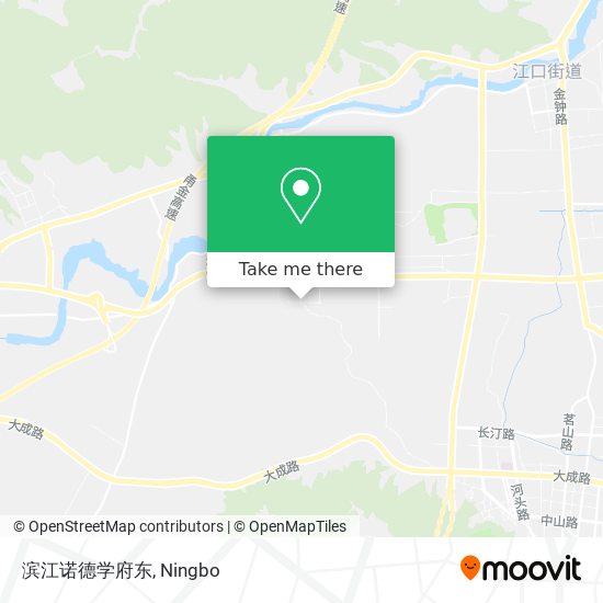 滨江诺德学府东 map