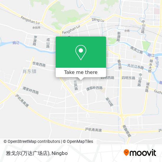 雅戈尔(万达广场店) map