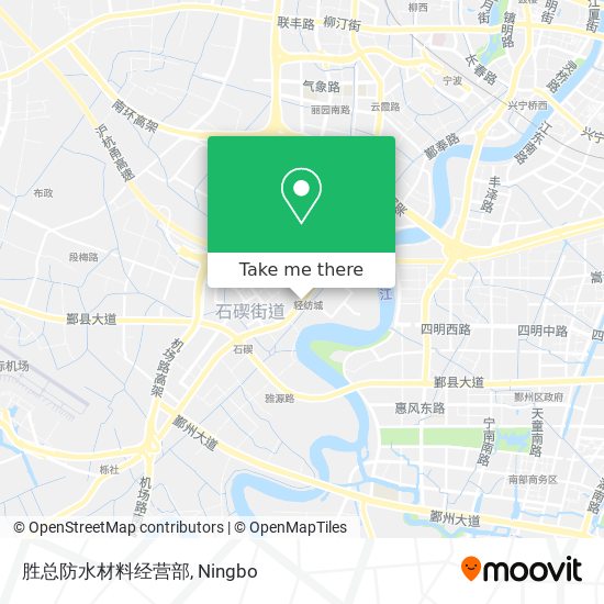 胜总防水材料经营部 map