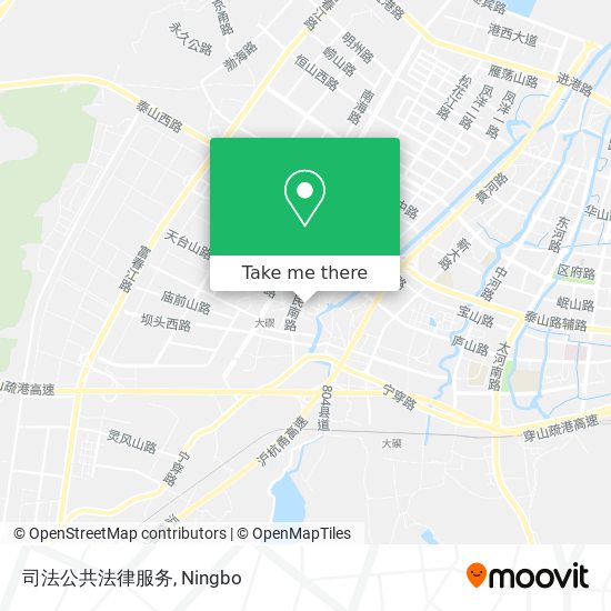 司法公共法律服务 map