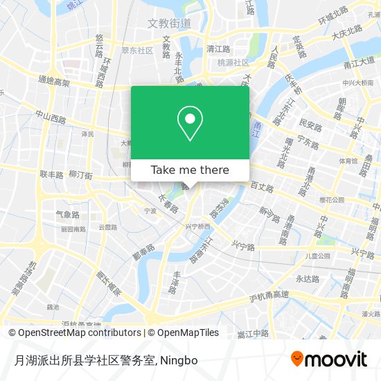 月湖派出所县学社区警务室 map