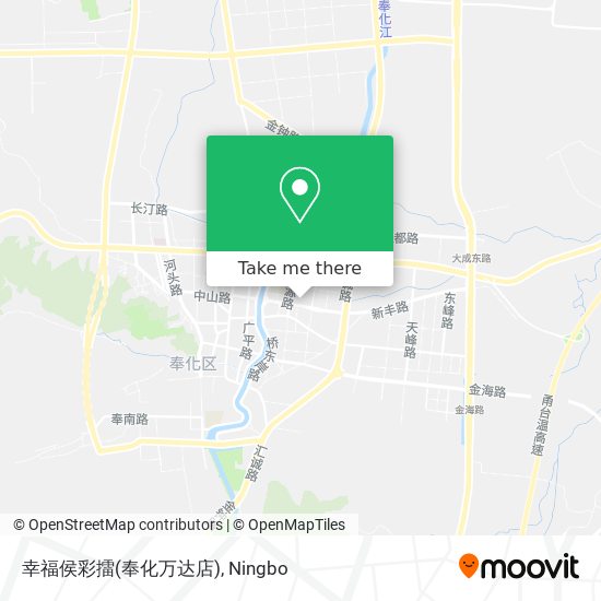 幸福侯彩擂(奉化万达店) map