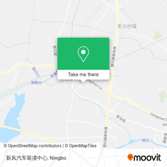 新风汽车装潢中心 map