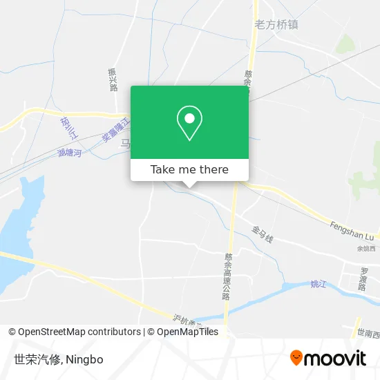 世荣汽修 map