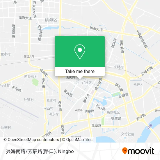 兴海南路/芳辰路(路口) map