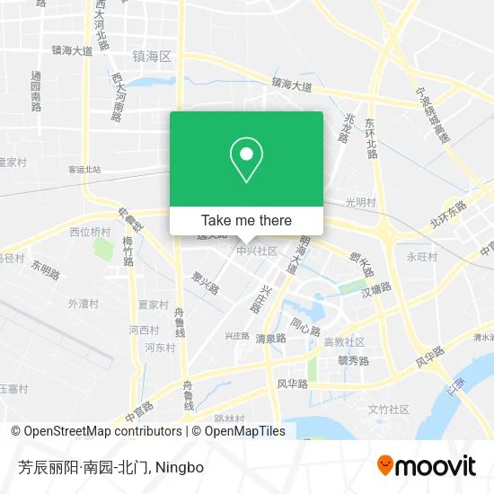芳辰丽阳·南园-北门 map