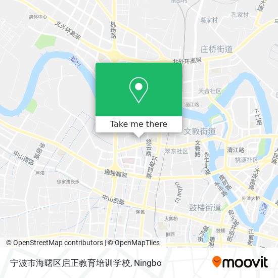 宁波市海曙区启正教育培训学校 map