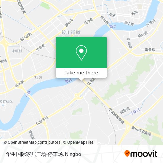 华生国际家居广场-停车场 map
