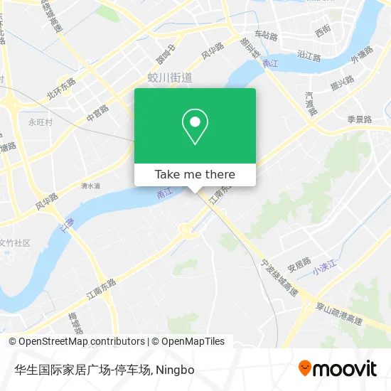华生国际家居广场-停车场 map