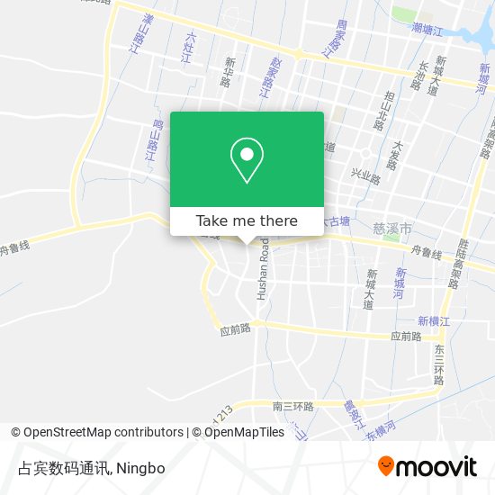占宾数码通讯 map