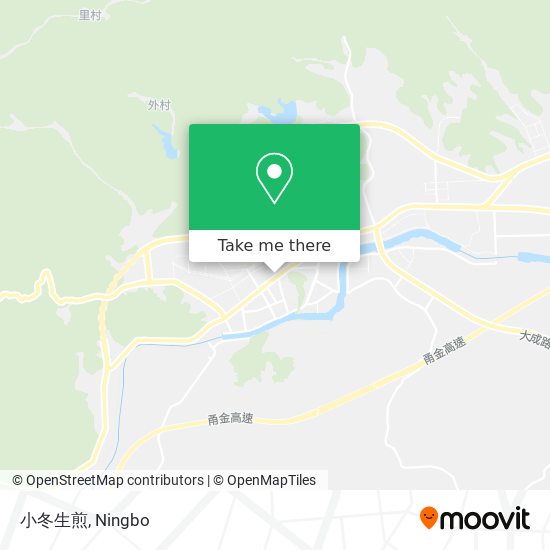 小冬生煎 map