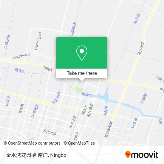 金水湾花园-西南门 map